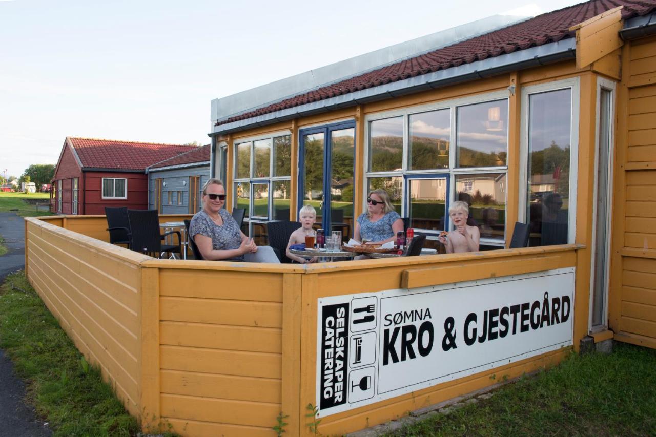 Somna Kro & Gjestegard Vik  Bagian luar foto